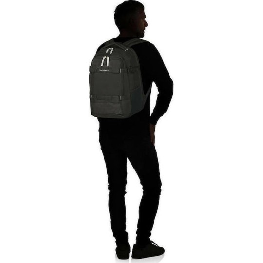 Samsonite Sonora Ανδρικό Υφασμάτινο Σακίδιο Πλάτης Μαύρο (128090-1041-1CNU)