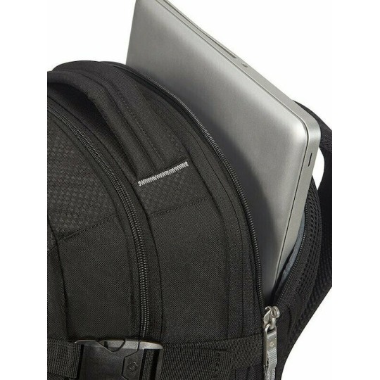 Samsonite Sonora Ανδρικό Υφασμάτινο Σακίδιο Πλάτης Μαύρο (128090-1041-1CNU)