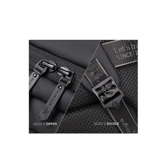 ARCTIC HUNTER B00529 Τσάντα Πλάτης με Θήκη Laptop 15.6", 22L, Γκρι