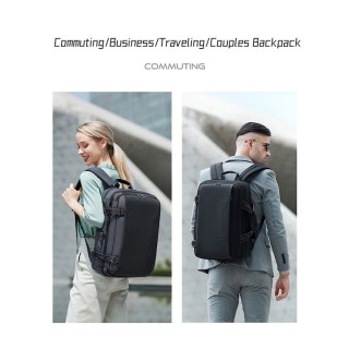 ARCTIC HUNTER B00540 Τσάντα Πλάτης με Θήκη Laptop 15.6", 18L, Μαύρη