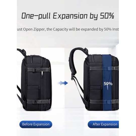 ARCTIC HUNTER B00540 Τσάντα Πλάτης με Θήκη Laptop 15.6", 18L, Μαύρη ARCTIC HUNTER B00540 Τσάντα Πλάτης με Θήκη Laptop 15.6", 18L, Μαύρη