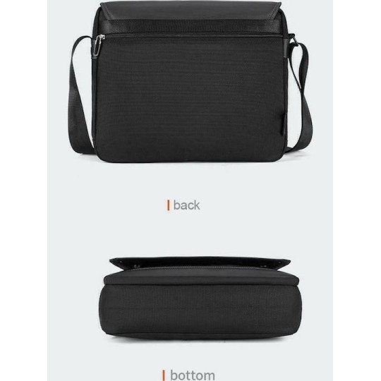 ARCTIC HUNTER K00093 Τσάντα Ώμου με Θήκη Laptop 14", 9L, Μαύρη