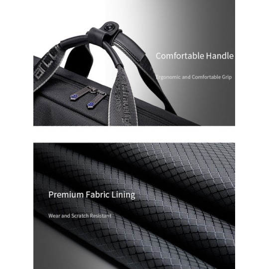 ARCTIC HUNTER GW00017 Τσάντα Ώμου  για Laptop 15.6", 14.5L, Μαύρη