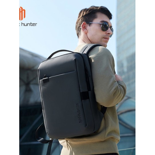 ARCTIC HUNTER B00574 Τσάντα Πλάτης με Θήκη Laptop 15.6", 10L, Γκρι