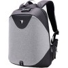 ARCTIC HUNTER B00208 Τσάντα Πλάτης με Θήκη Laptop 15.6", Λουκέτο TSA, 24L, Γκρι