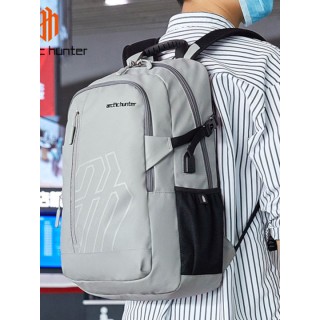 ARCTIC HUNTER B00387 Τσάντα Πλάτης με Θήκη Laptop 15.6", 26L, USB, Γκρι ARCTIC HUNTER B00387 Τσάντα Πλάτης με Θήκη Laptop 15.6", 26L, USB, Γκρι