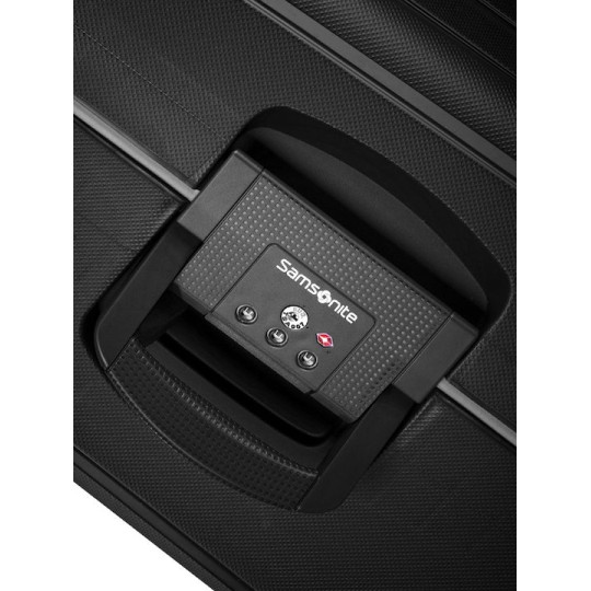 Samsonite S'Cure Spinner Βαλίτσα Ταξιδίου Medium 69cm Black