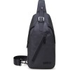 Arctic Hunter XB13006-BK Ανδρική Τσάντα Στήθους Crossbody Αδιάβροχη Μαύρη