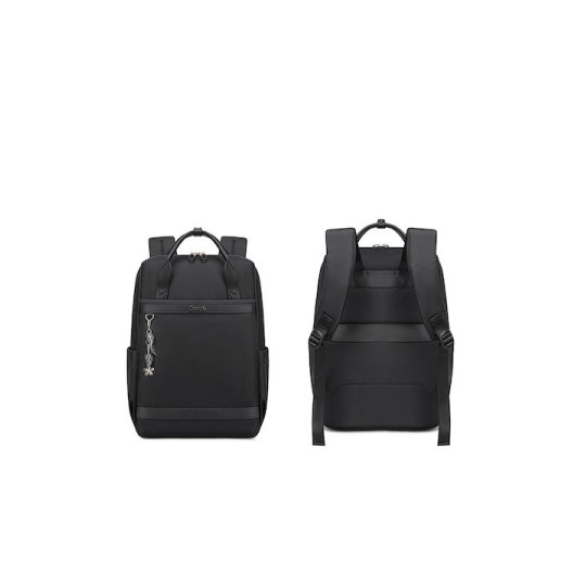 Chantria Γυναικεία Τσάντα Πλάτης για Laptop 14" Μαύρο CB00639-BK