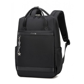 Chantria Γυναικεία Τσάντα Πλάτης για Laptop 14" Μαύρο CB00639-BK