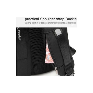 Arctic Hunter B00345 Αδιάβροχη Τσάντα Πλάτης για Laptop 15.6" Μαύρο