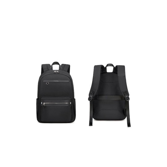 Chantria CB00649-BK Γυναικεία Τσάντα Πλάτης για Laptop 14" Μαύρο
