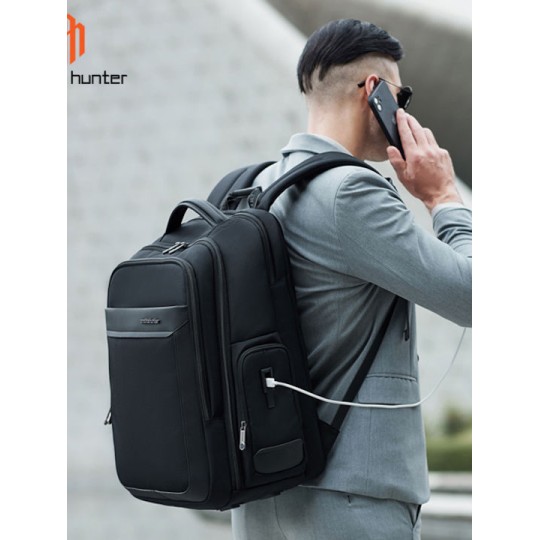 Arctic Hunter Αδιάβροχη Τσάντα Πλάτης για Laptop 17" Μαύρο B00544-BK