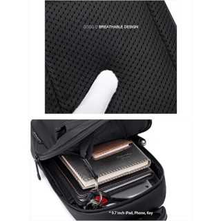 Arctic Hunter Tσάντα Crossbody XB00526 με Θήκη Tablet 3L Γκρι (XB00526-GY)