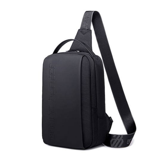Arctic Hunter Τσάντα Crossbody XB00541 με Θήκη Tablet 4L Mαύρη (XB00541-BK)