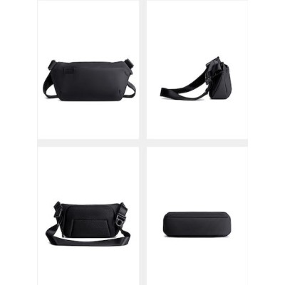 Arctic Hunter Τσάντα Μέσης Y00569 με Θήκη Tablet 3.5L Μαύρη