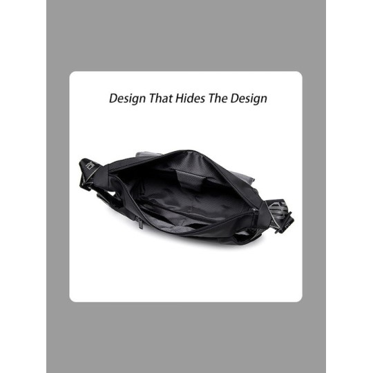 Arctic Hunter Τσάντα Ώμου K00152 Με Θήκη Tablet 13l Μαύρo