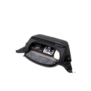 Arctic Hunter Τσάντα Crossbody Y00565 με Θήκη Tablet 4L Μαύρη
