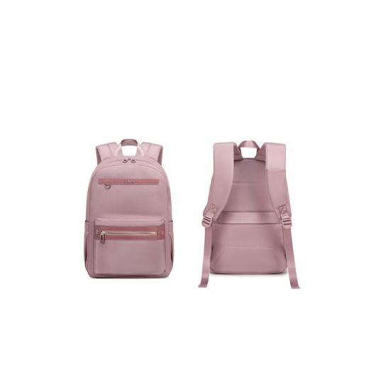 Chantria Γυναικεία Τσάντα Πλάτης CB00649 με Θήκη Laptop 14" 14.3L Μωβ CB00649-PU