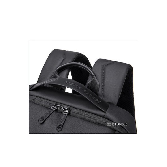 Arctic Hunter Αδιάβροχη Τσάντα Πλάτης για Laptop 15.6" Μαύρο B00532-BK