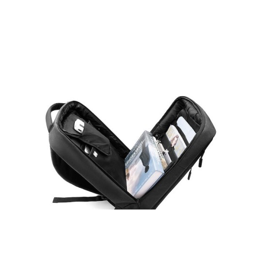 Arctic Hunter GB1701 Τσάντα Πλάτης για Laptop 15.6" Μαύρο