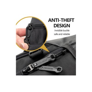 GOLDEN WOLF GB00444 Τσάντα Πλάτης με Θήκη Laptop 15.6", 23L, Μαύρη GOLDEN WOLF GB00444 Τσάντα Πλάτης με Θήκη Laptop 15.6", 23L, Μαύρη