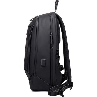 ARCTIC HUNTER  B00443 Τσάντα Πλάτης με Θήκη Laptop 15.6, USB, 19L, Μαύρη