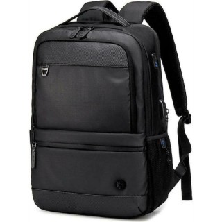 ARCTIC HUNTER GOLDEN WOLF GB00402 Τσάντα Πλάτης με Θήκη Laptop 15.6'' 20-25L Μαύρη