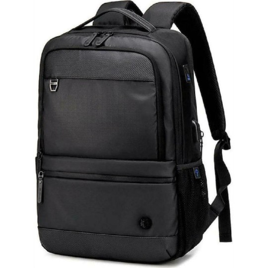 ARCTIC HUNTER GOLDEN WOLF GB00402 Τσάντα Πλάτης με Θήκη Laptop 15.6'' 20-25L Μαύρη