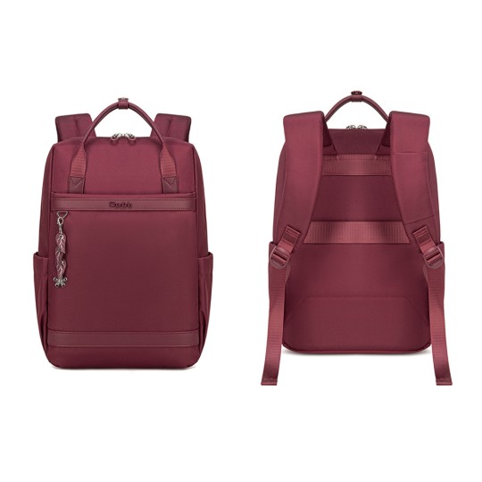 Chantria Women's Backpack CB00639 for 14" Laptop Red