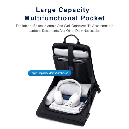 Arctic Hunter B00684 Backpack for 15.6" Laptop Black