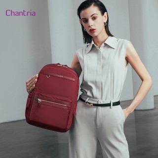 Chantria Women's Backpack CB00649 for 14" Laptop Red