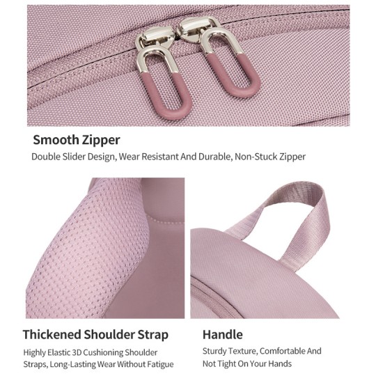 Chantria Women's Backpack CB00649 for 14" Laptop Red