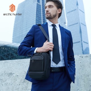 Arctic Hunter Men's Bag Shoulder Crossbody K00689 Gray