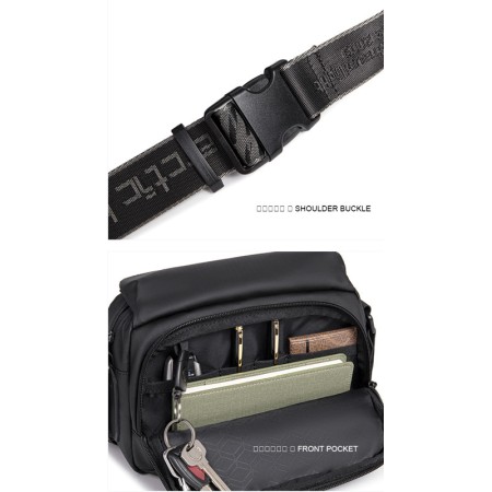 Arctic Hunter Men's Bag Shoulder Crossbody YB00518-BL Blue