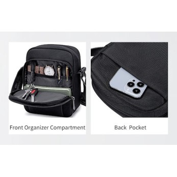 Arctic Hunter Τσάντα Ώμου K00542 Με Θήκη Tablet 9.7" 4l Mαύρη Arctic Hunter Τσάντα Ώμου K00542 Με Θήκη Tablet 9.7" 4l Mαύρη