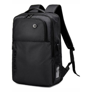 GOLDEN WOLF GB00399 Τσάντα Πλάτης με Θήκη Laptop 15.6", 20L, Μαύρη