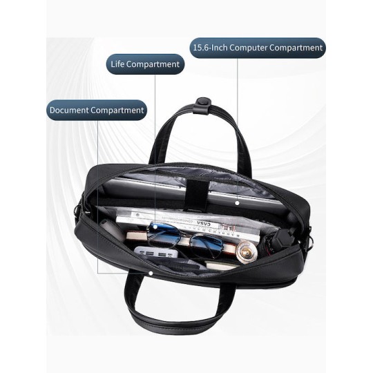 ARCTIC HUNTER GWB00849 Τσάντα Ώμου με Θήκη Laptop 15.6", 14L, Χακί ARCTIC HUNTER GWB00849 Τσάντα Ώμου με Θήκη Laptop 15.6", 14L, Χακί