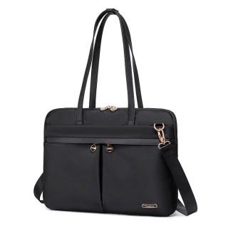 CHANTRIA CB00773  Γυναικεία Τσάντα Ώμου για Laptop 15.6" Μαύρη