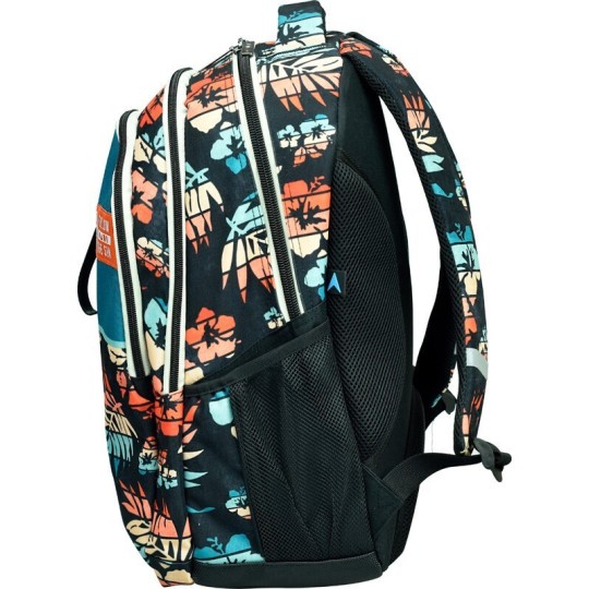 Maui & Sons Elementary School Backpack with Water Bottle Holder Multicolour 30lt 30x28x48cm