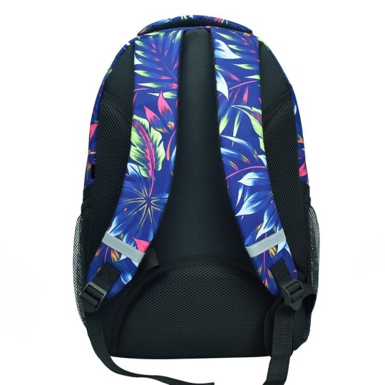 Maui & Sons School Bag Backpack Elementary Multicolour with Water Bottle Holder 30Liters