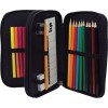 No Fear Fluo Lion Κασετίνα Διπλή Γεμάτη 20x14x4cm Gim 348-45100