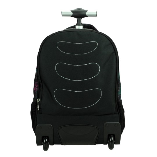 No Fear School Trolley Bag Elementary Multicolour with Water Bottle Holder 30 Litre 2025
