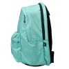 No Fear School Bag Backpack Elementary Turquoise with Water Bottle Holder 25Liters