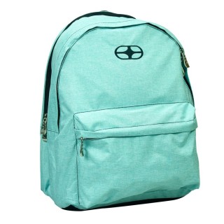 No Fear School Bag Backpack Elementary Turquoise with Water Bottle Holder 25Liters