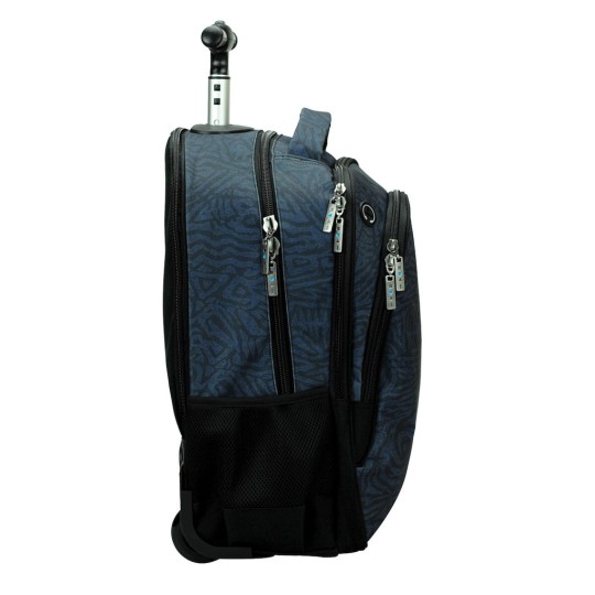 Maui & Sons Ocean School Trolley Bag Elementary Black 30L 30x15x42cm