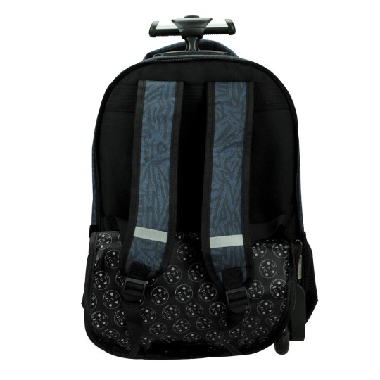 Maui & Sons Ocean School Trolley Bag Elementary Black 30L 30x15x42cm