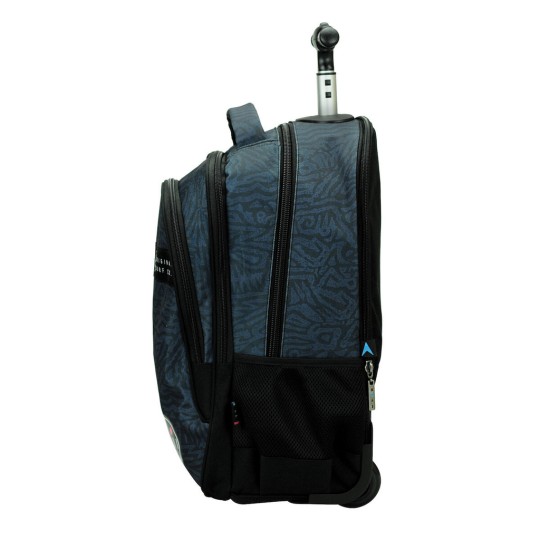 Maui & Sons Ocean School Trolley Bag Elementary Black 30L 30x15x42cm