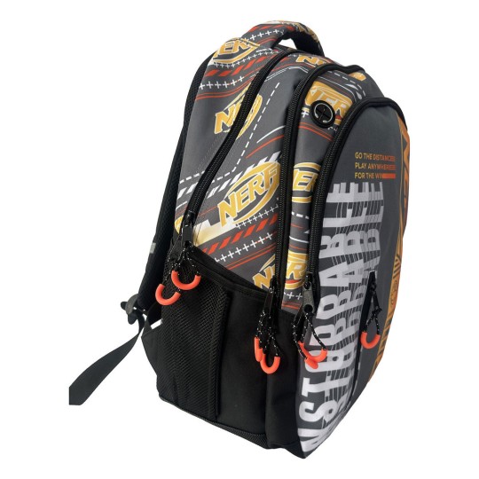 Gim Nerf Universe School Backpack Elementary With Water Bottle Holder 27 Litre 30x15x42cm
