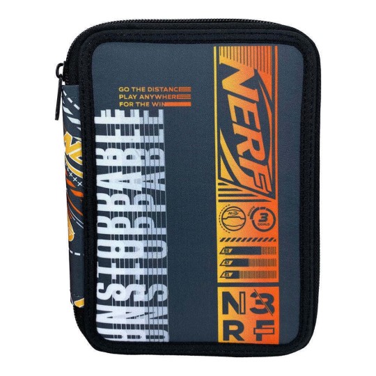 Gim Nerf Universe Κασετίνα Διπλή Γεμάτη Nerf Universe 18x15x4cm Gim 336-37100